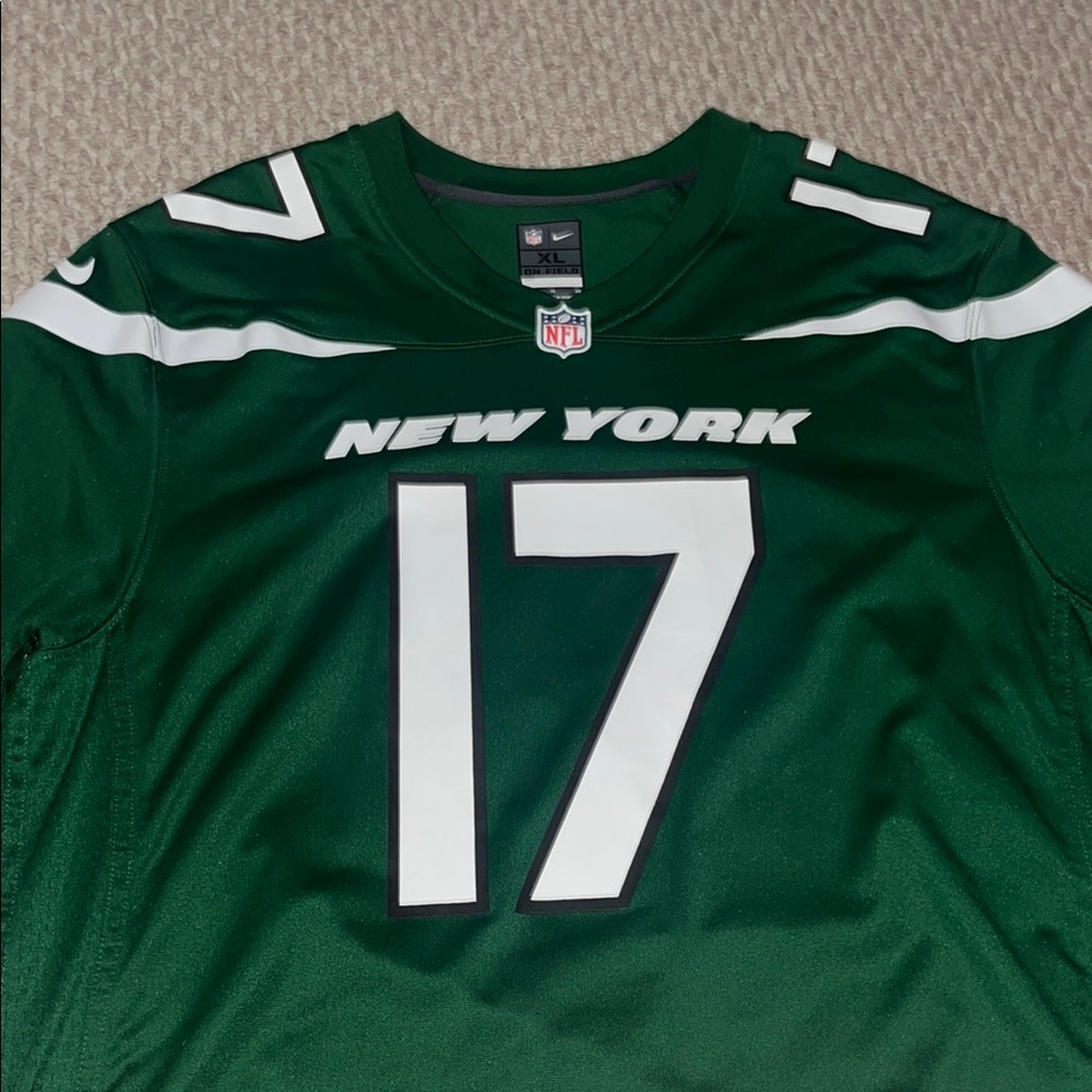 Nike New York Jets Green Garret Wilson  Jersey